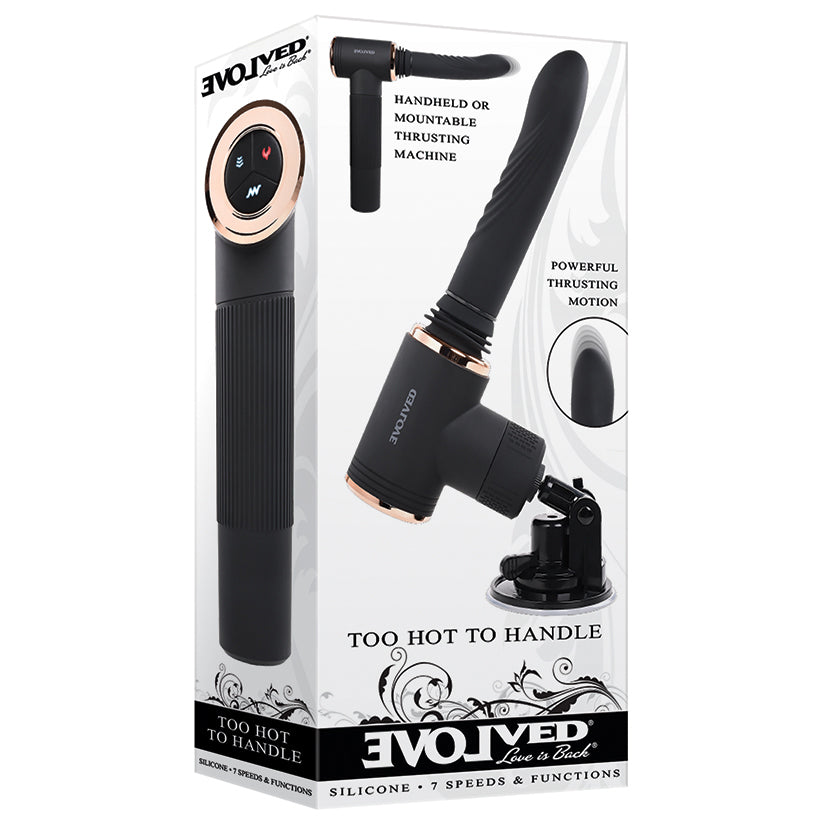 Evolved Too Hot To Handle Thrusting and Heating Vibrator