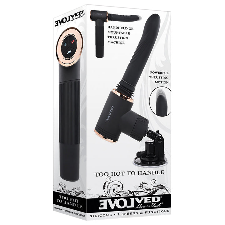 Evolved Too Hot To Handle Thrusting and Heating Vibrator