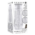 Gender X Double Fantasy Dual-Ended Clear Stroker