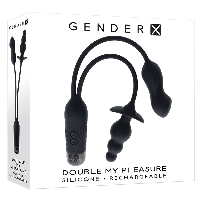 Gender X Double My Pleasure Tethered Plug and Mini Vibe