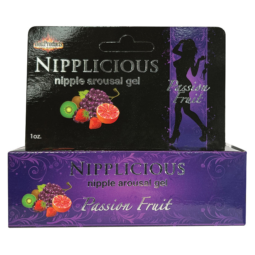 Nipplicious Nipple Arousal Gel Passion Fruit 1 fl oz