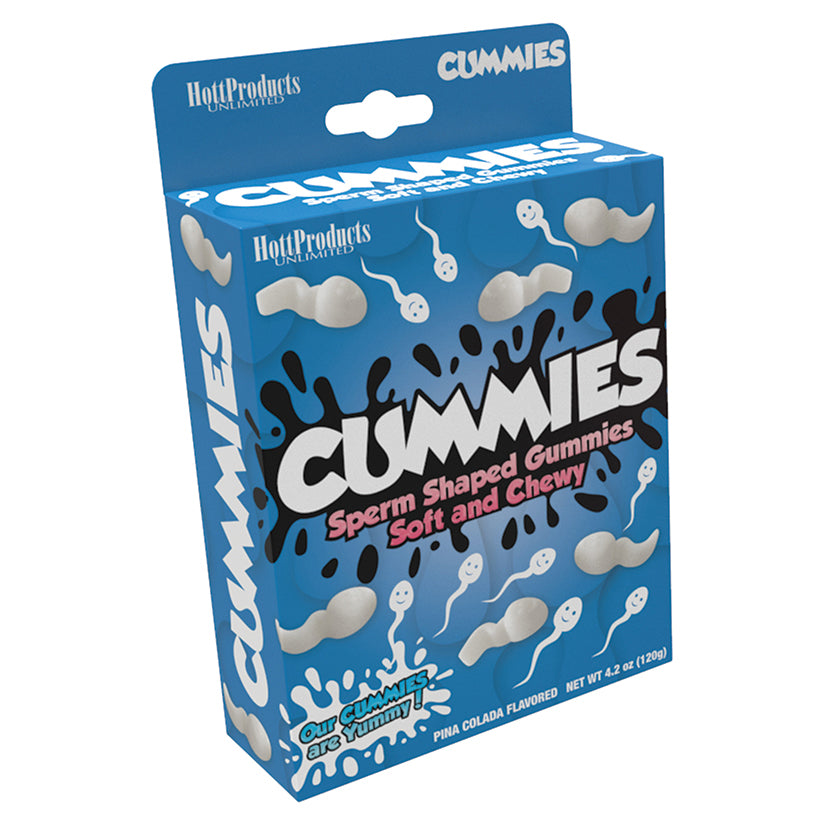 Cummies Sperm Shaped Gummies, Pina Colada