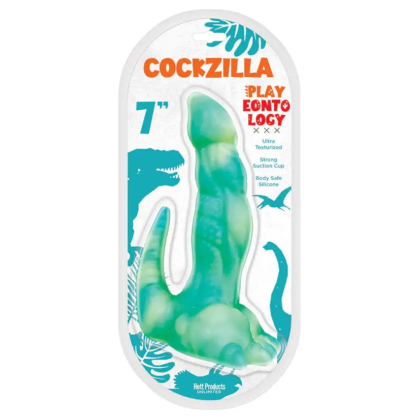 Cockzilla 7 Inch Silicone Dinosaur Dildo w/ Suction Cup