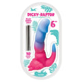 Dicky Raptor 6 Inch Silicone Vibrating Dinosaur Dildo w/ Suction Cup
