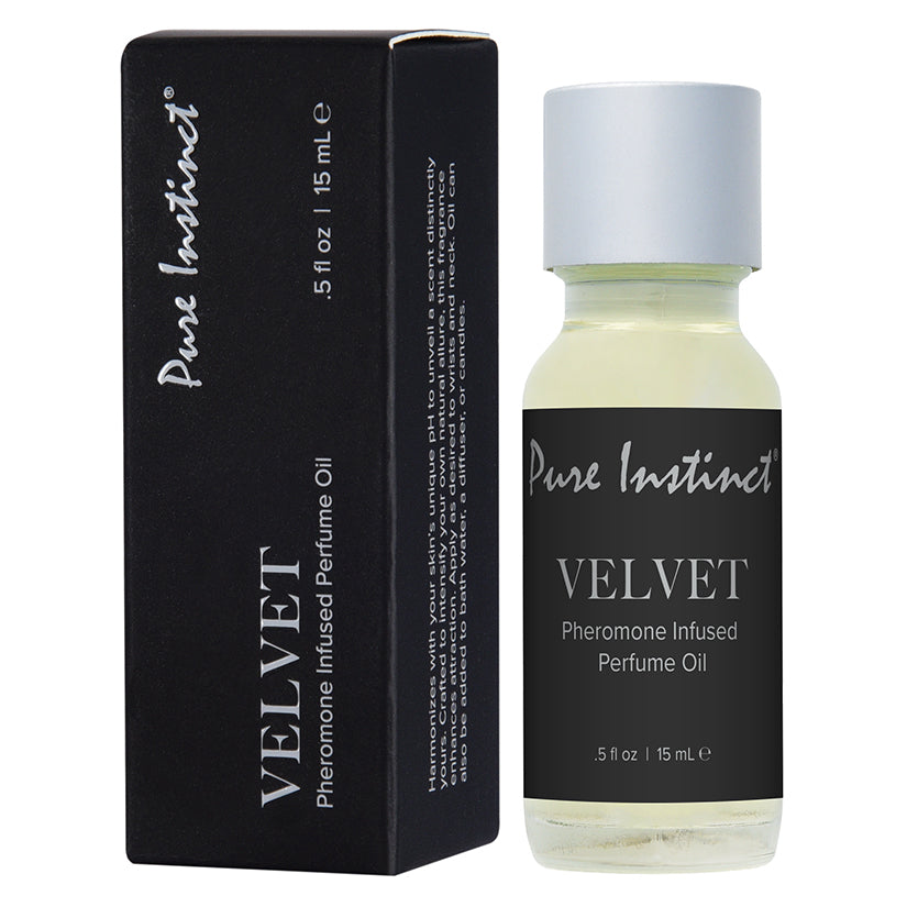 Pure Instinct Signature Pheromone Perfume Oil Velvet 15 ml