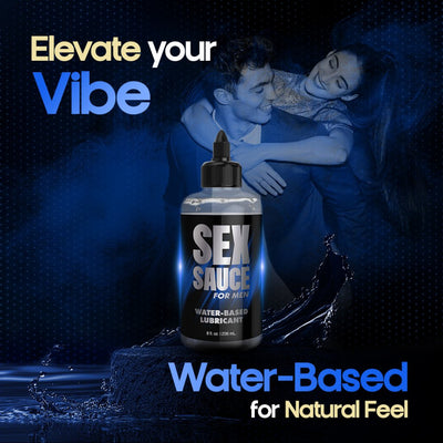 Sex Sauce for Men Water-Based Lubricant - 8oz