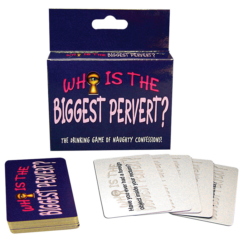 Who Is the Biggest Pervert? Drinking Card Game
