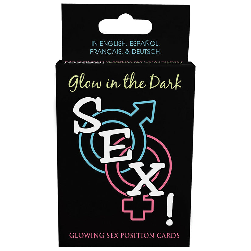 Glow in the Dark Sex Cards Position Card Game