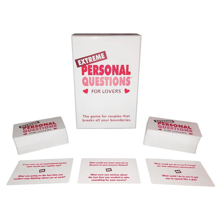 Extreme Personal Questions for Lovers Card Game