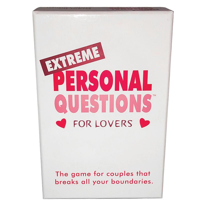 Extreme Personal Questions for Lovers Card Game