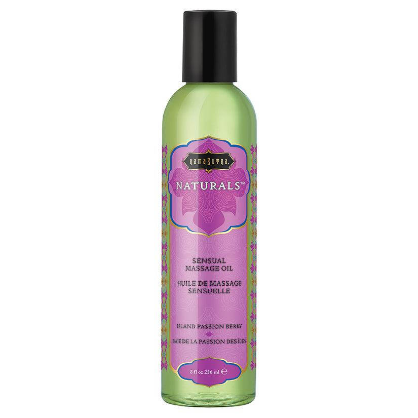 Naturals Massage Oil Island Passion Berry 8 fl oz