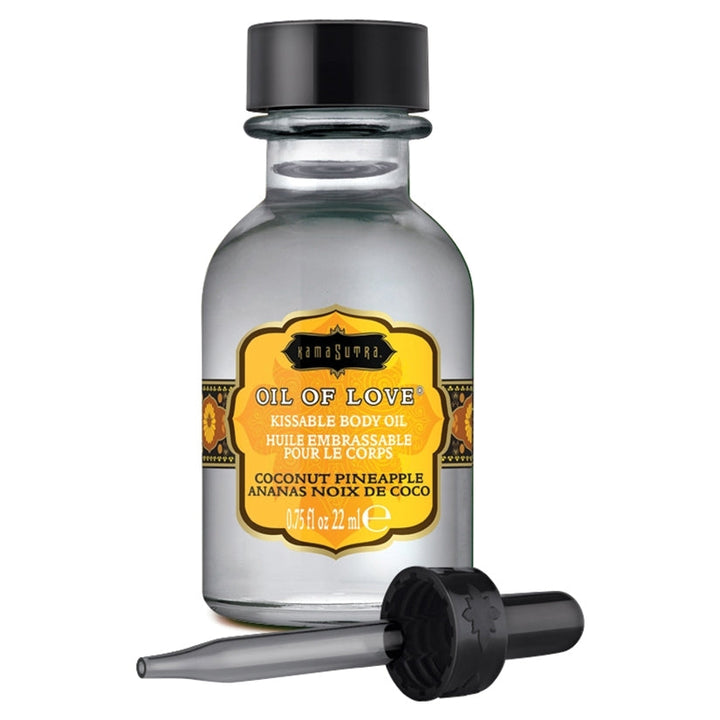 Oil of Love Kissable Body Oil Coconut Pineapple 0.75 fl oz