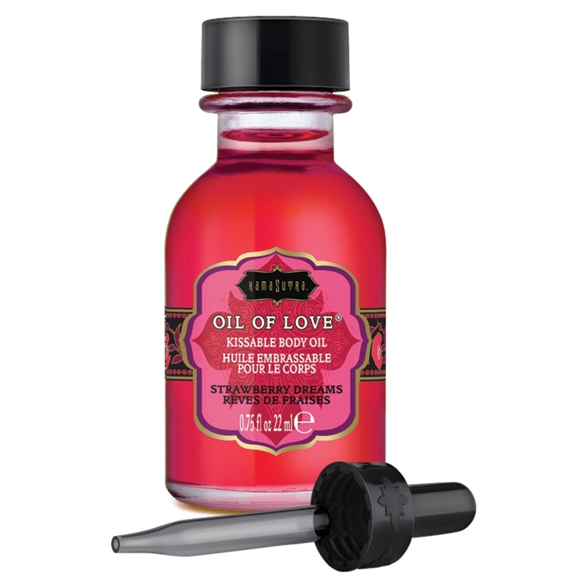 Oil of Love Kissable Body Oil Strawberry Dreams 0.75 fl oz