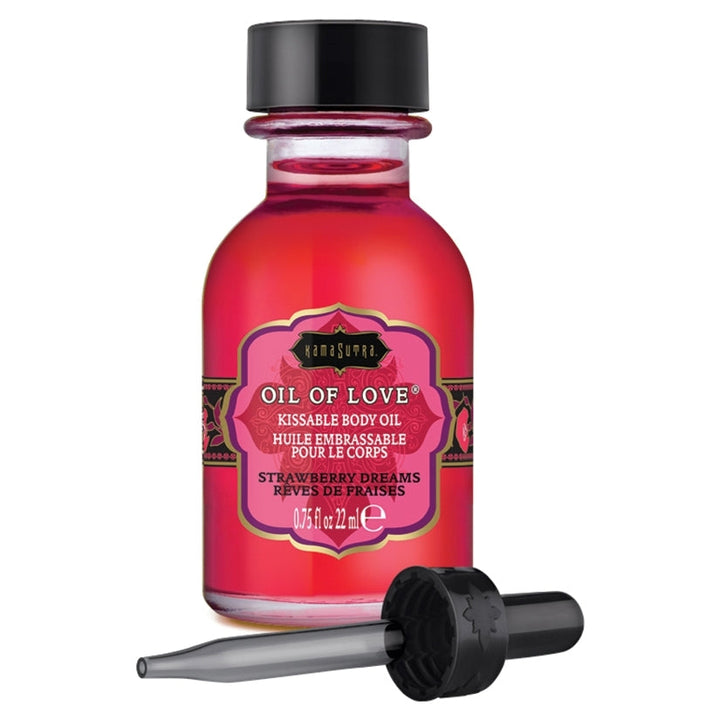 Oil of Love Kissable Body Oil Strawberry Dreams 0.75 fl oz