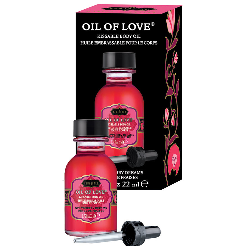 Oil of Love Kissable Body Oil Strawberry Dreams 0.75 fl oz