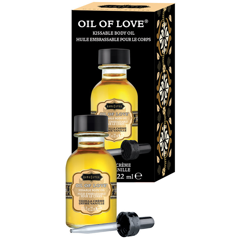 Oil of Love Kissable Body Oil Vanilla Creme 0.75 fl oz