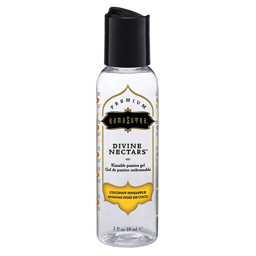 Kama Sutra Divine Nectars Coconut Pineapple Body Glide 2 oz