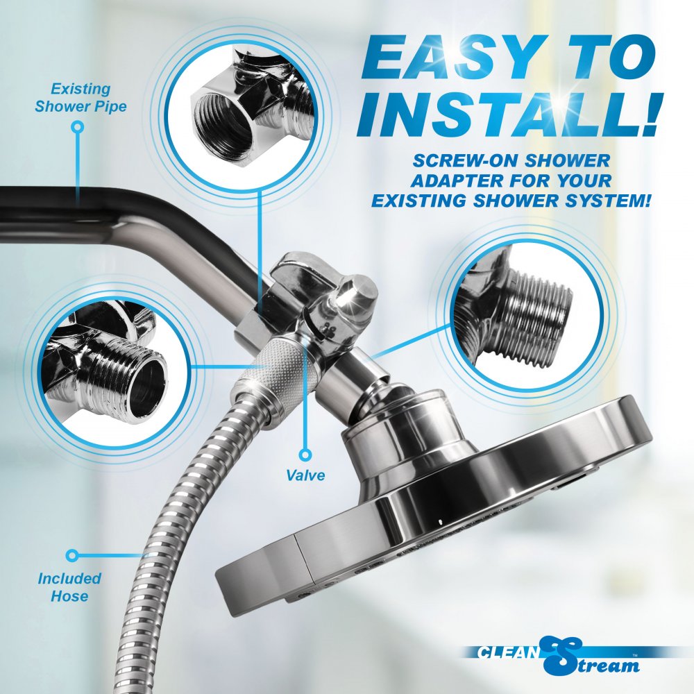 CleanStream Anal Enema System w/ Shower Attachment Kit