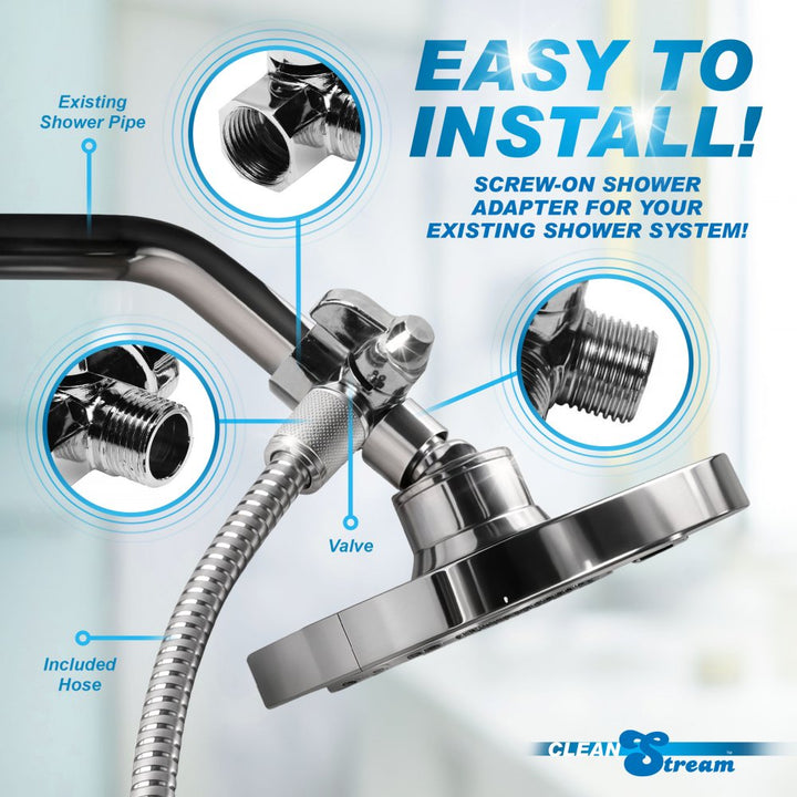 CleanStream Anal Enema System w/ Shower Attachment Kit