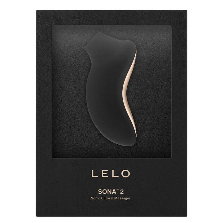 LELO SONA 2 Sonic Clitoral Massager Black retail box