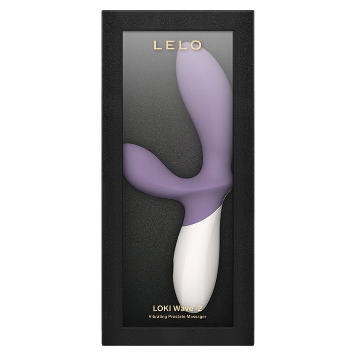LELO LOKI Wave 2 WaveMotion Prostate Massager Violet Dust retail box