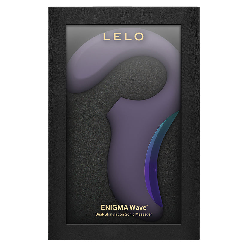 LELO ENIGMA Wave Triple Stimulation Massager Cyber Purple retail box