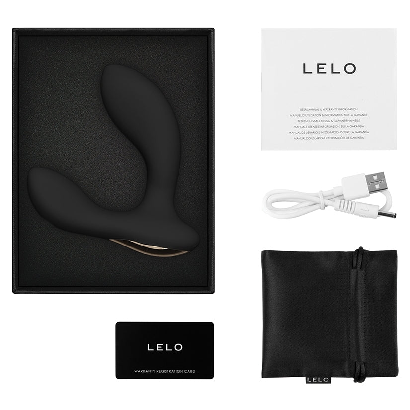 LELO HUGO 2 App-Controlled Prostate Massager Black retail box