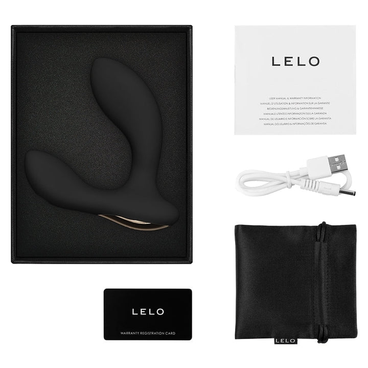 LELO HUGO 2 App-Controlled Prostate Massager Black retail box