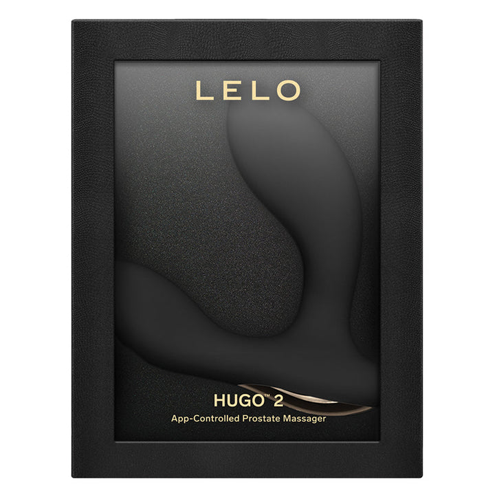 LELO HUGO 2 App-Controlled Prostate Massager Black retail box