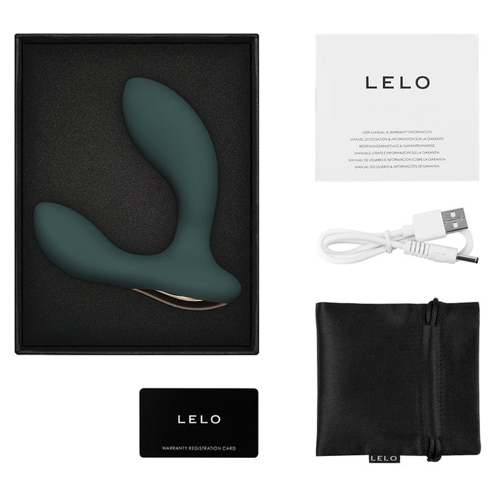 LELO HUGO 2 App-Controlled Prostate Massager Green retail box