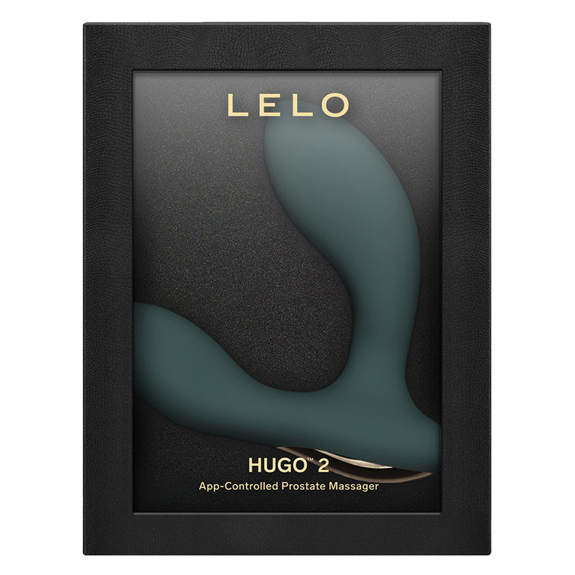 LELO HUGO 2 App-Controlled Prostate Massager Green retail box