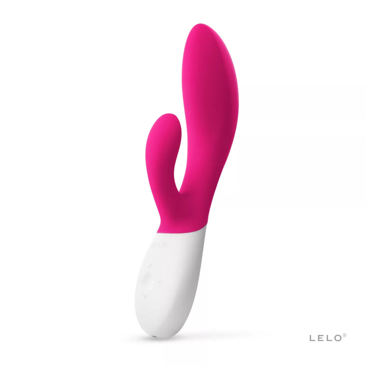 LELO INA Wave 2 WaveMotion Rabbit Vibrator in Cerise