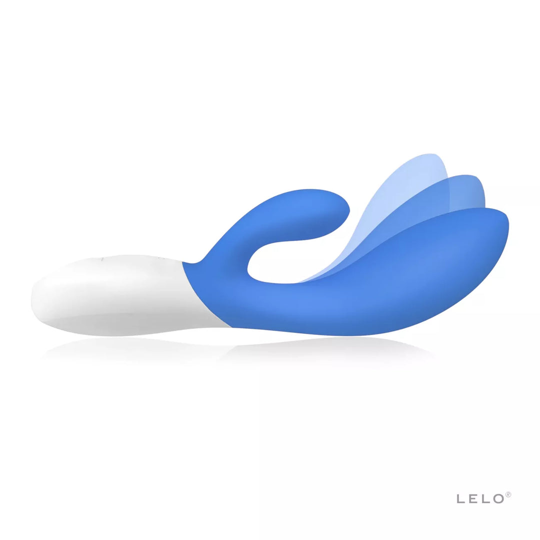 LELO INA Wave 2 WaveMotion Rabbit Vibrator in California Sky