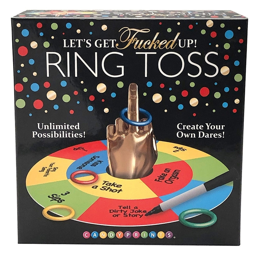 Let's Get F'd Up Ring Toss Drinking Game