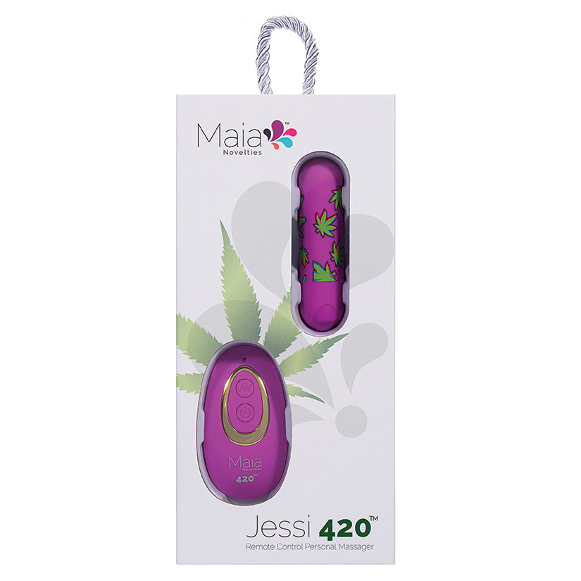 Maia Jessi 420 Remote Control Mini Bullet Vibrator
