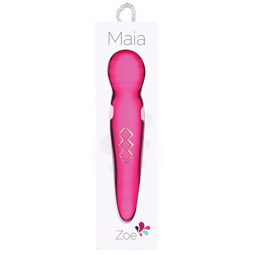 Maia Zoe Twisty Double-Ended Rechargeable Vibrating Wand