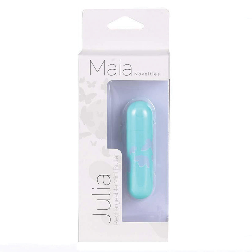 Maia Julia Butterfly Print Rechargeable Mini Bullet