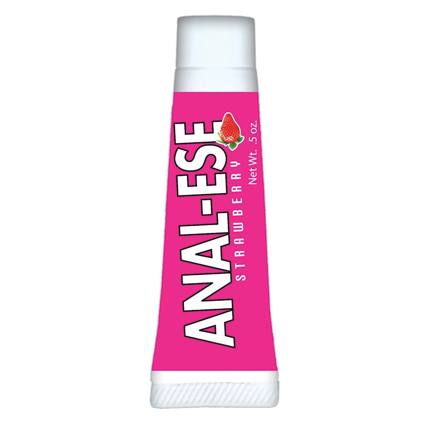 Anal-Ese Strawberry Flavor Desensitizing Anal Cream 0.5 oz