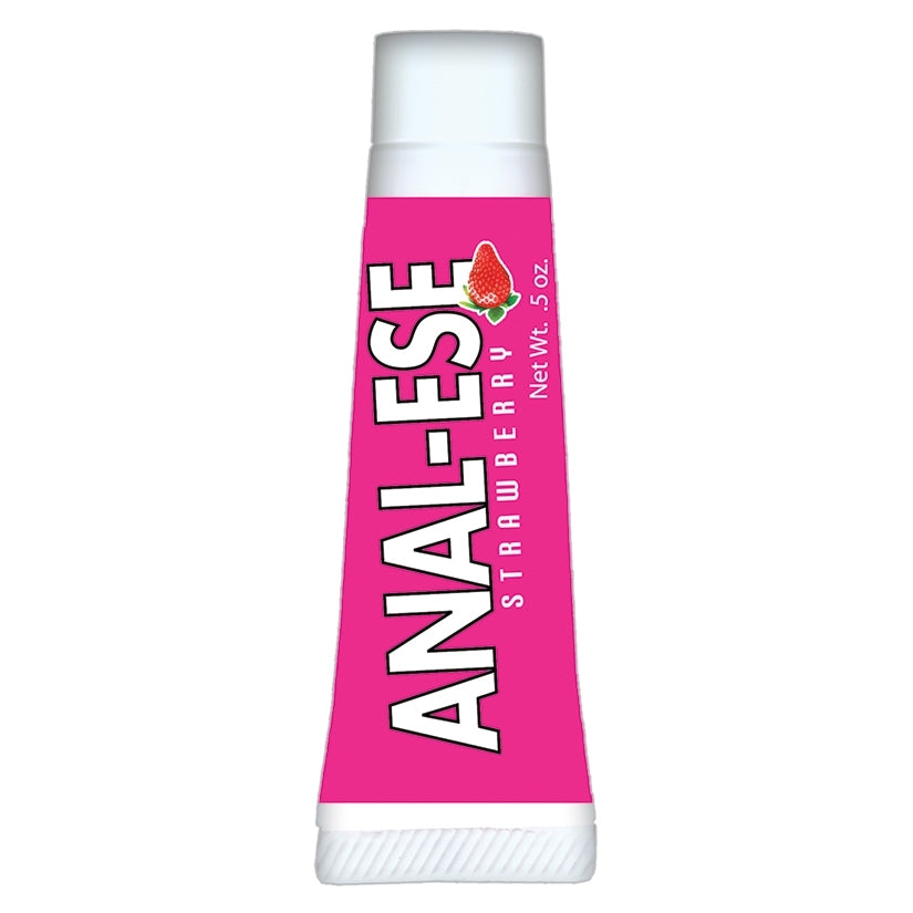 Anal-Ese Strawberry Desensitizing Cream 0.5 oz Soft Pack