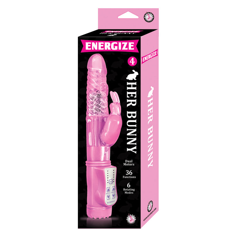 Energize Her Bunny 4 Rotating Rabbit Vibrator