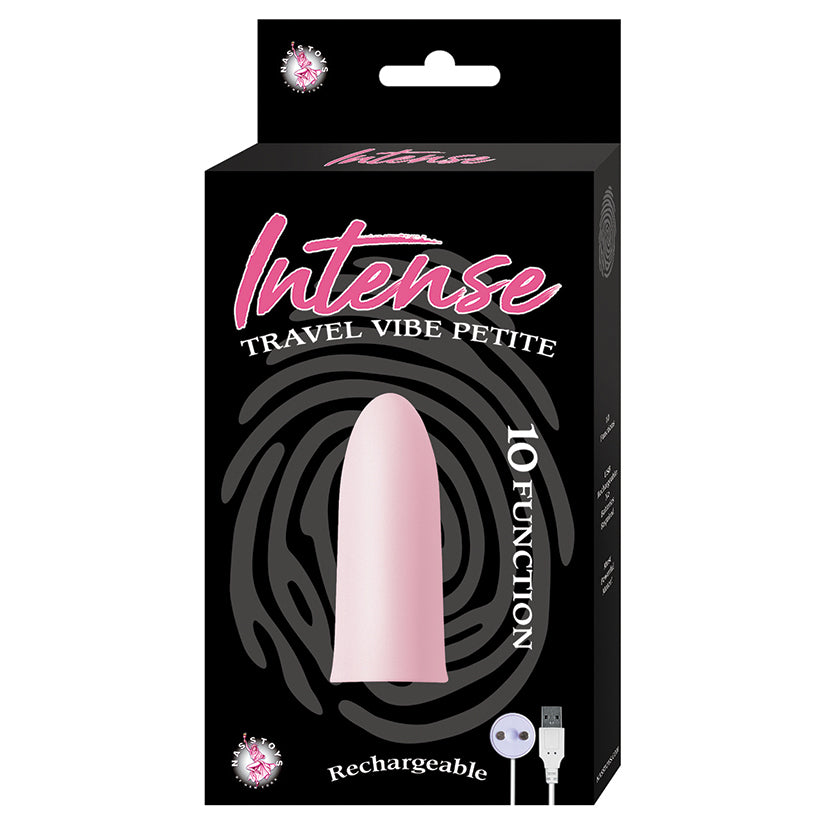 Intense Travel Vibe Petite Rechargeable Bullet Vibrator, Pink