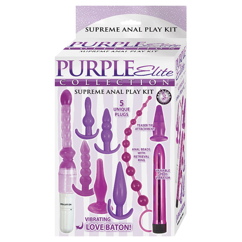 Purple Elite Collection Supreme Anal Play Kit
