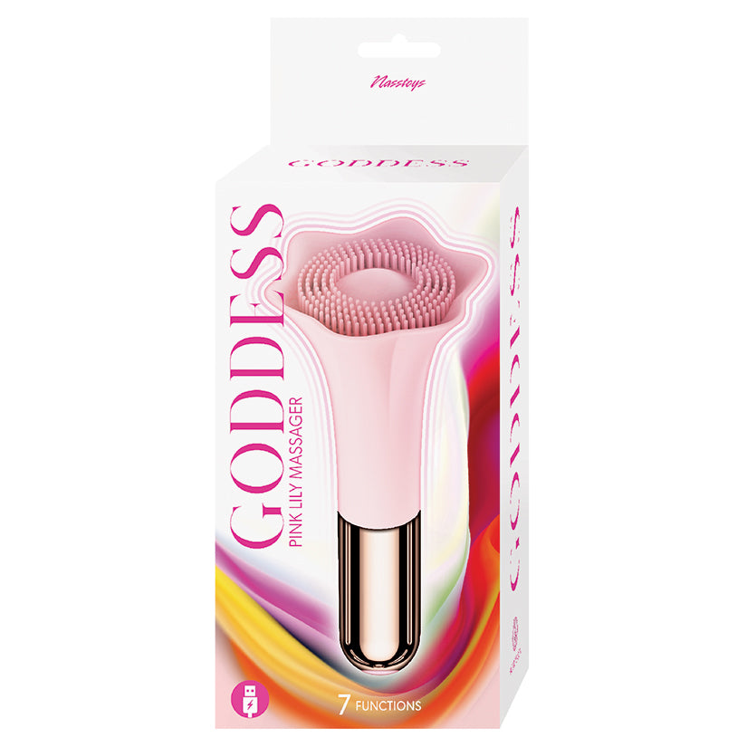 Goddess Pink Lily Flower Massager