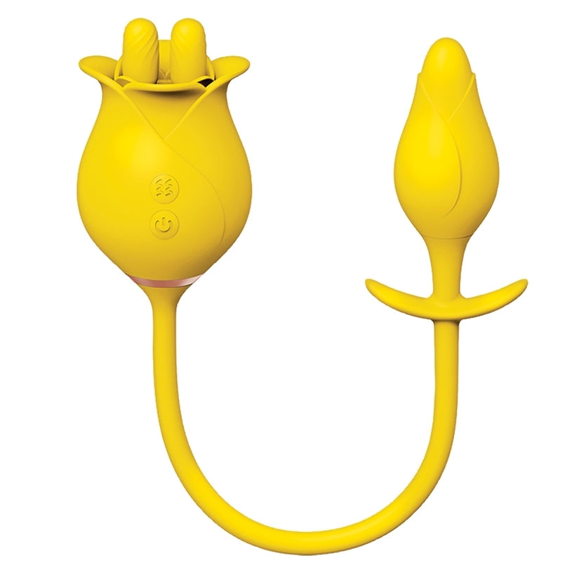 Clit-Tastic Tulip Finger Massager and Pleasure Plug
