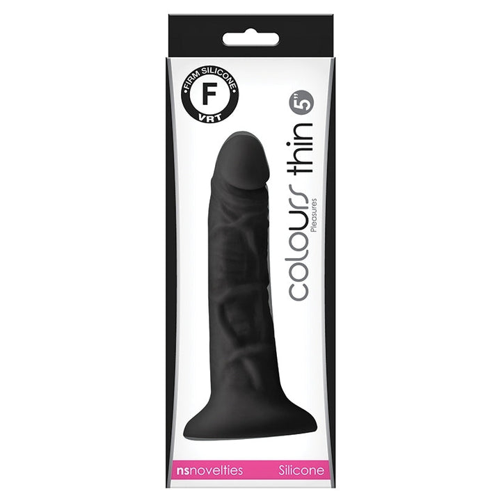 Colours Pleasures Thin 5 Inch Silicone Dildo