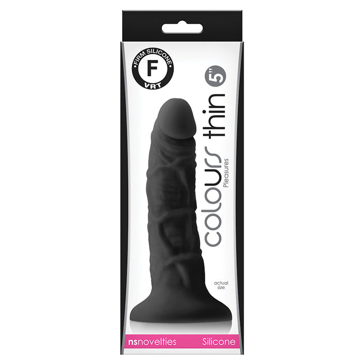 Colours Pleasures Thin 5 Inch Silicone Dildo