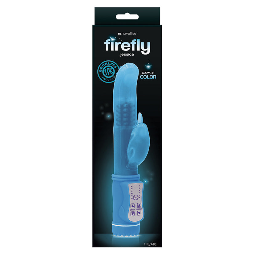 Firefly Jessica Glow-in-the-Dark Rabbit Vibrator