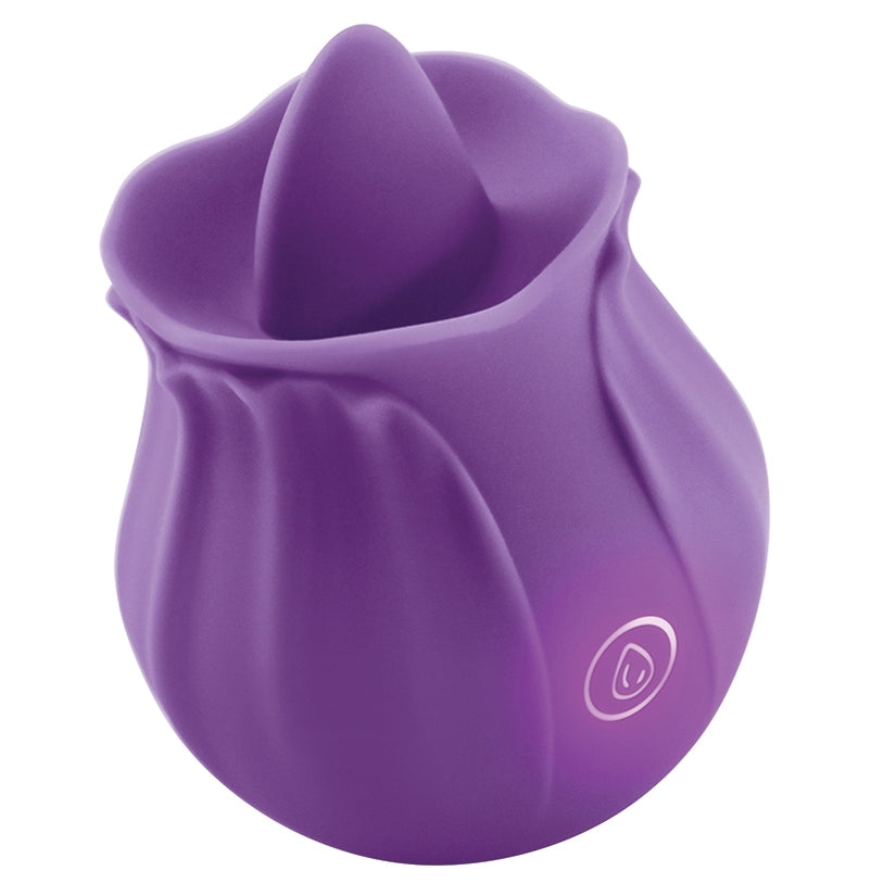 INYA The Kiss Rosebud Tongue Vibrator, Purple