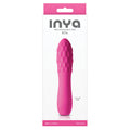 Inya Rita Textured Silicone Rechargeable Vibrator - Pink