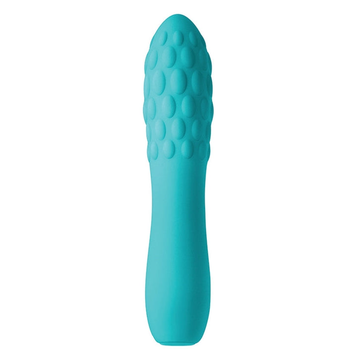 Inya Rita Textured Silicone Rechargeable Vibrator - Teal